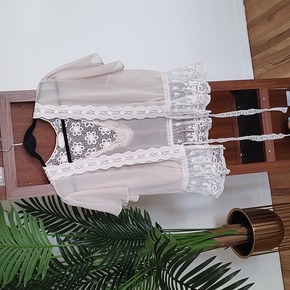 Modcloth To Quiche Their Own Lace Cardi - Picture 4 of 7